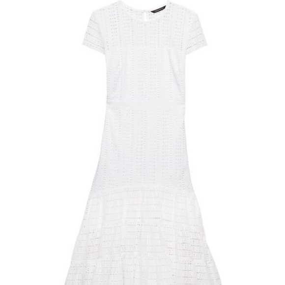cotton blend midi dress Cotton-Blend Midi Dress – Clothes By Locker Room